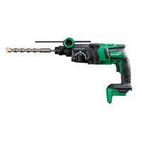Martillo combinado a batería Hikoki DH18DPCW2 - 18V - Motor sin escobillas, SDS Plus - Sin batería ni cargador