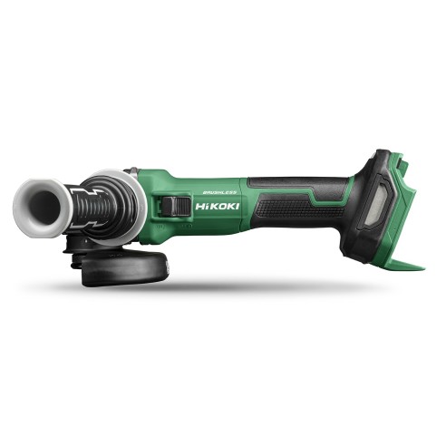 Miniamoladora Hikoki G1813DVEW2Z - 125 mm - 18V - Motor sin escobillas, velocidad variable - Sin batería ni cargador