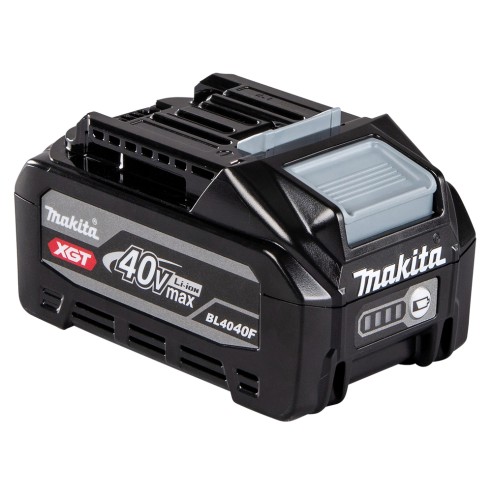 Batterie 40V Makita BL4040F - 4,0 Ah - Charge rapide en 45 min - Indicateur de niveau de batterie