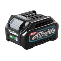 Batterie lithium-ion Makita 191B36-3 40Vmax 2,5 Ah - Indicateur de charge, charge rapide 28 min