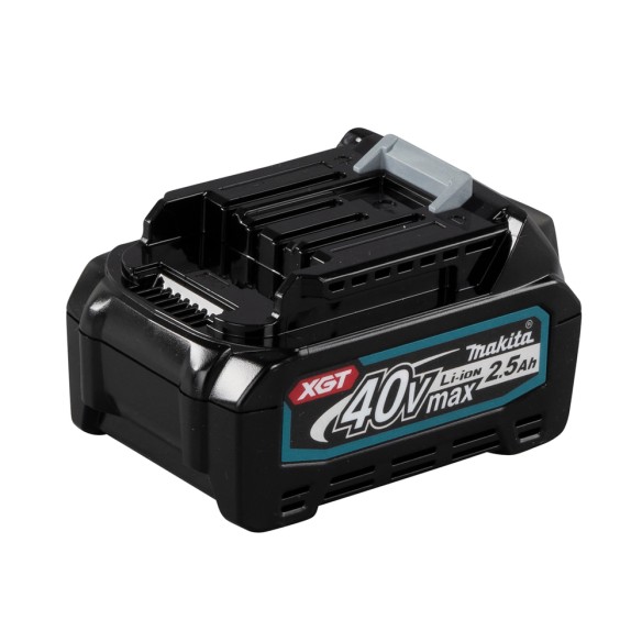 Batterie lithium-ion Makita 191B36-3 40Vmax 2,5 Ah - Indicateur de charge, charge rapide 28 min