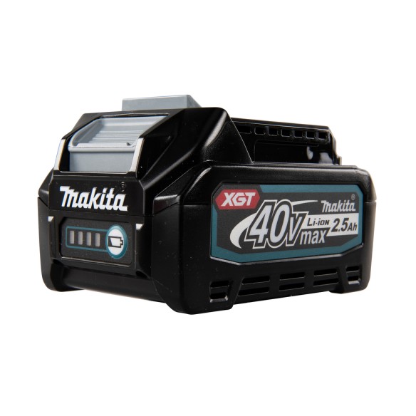 Batterie lithium-ion Makita 191B36-3 40Vmax 2,5 Ah - Indicateur de charge, charge rapide 28 min