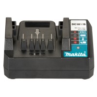Chargeur de batterie Makita DC18WB - Charge rapide 1,5Ah en 80 min, 2,0Ah en 105 min 2