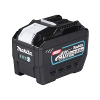 Batterie Li-ion 40Vmax Makita 191X65-8 - 8,0 Ah, charge rapide en 76 min, indicateur de niveau