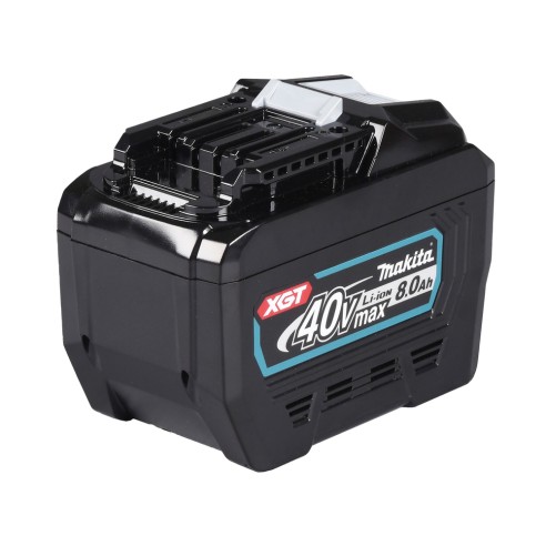 Batterie Li-ion 40Vmax Makita 191X65-8 - 8,0 Ah, charge rapide en 76 min, indicateur de niveau