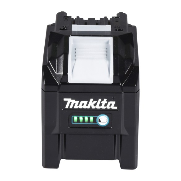 Batterie Li-ion 40Vmax Makita 191X65-8 - 8,0 Ah, charge rapide en 76 min, indicateur de niveau