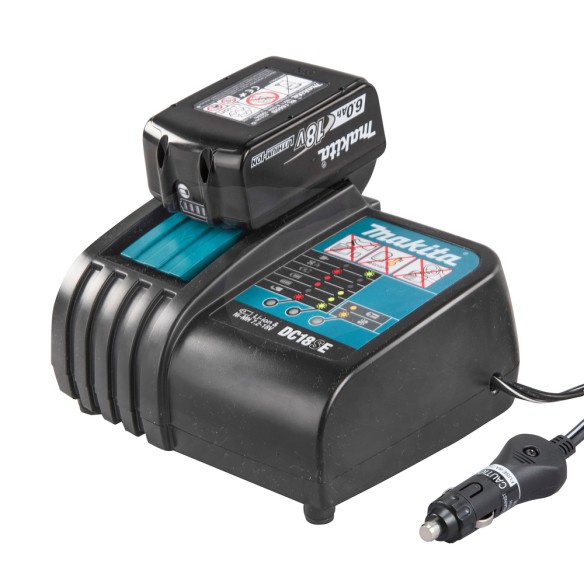 Chargeur de voiture Makita 194622-7 LXT® - Rapide 14,4V / 18V - Charge en 30-130 minutes