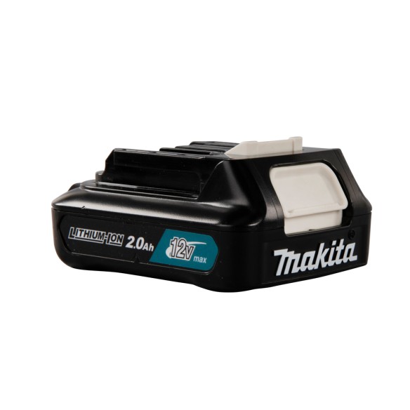 Batterie lithium-ion Makita 197396-9 12V max - 2,0 Ah, compacte et légère avec protection