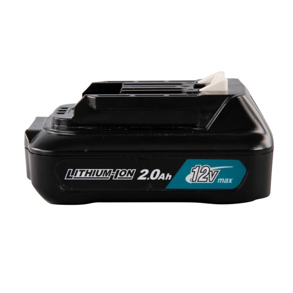 Batterie lithium-ion Makita 197396-9 12V max - 2,0 Ah, compacte et légère avec protection