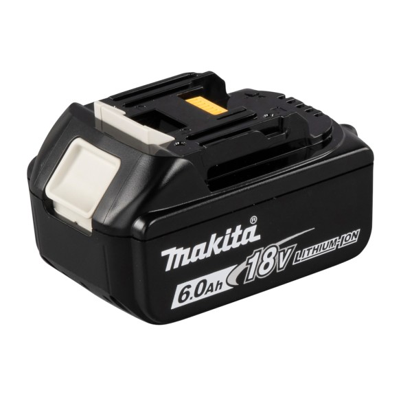 Batterie LXT 18V 6,0 Ah - Makita BL1860B - Lithium-Ion avec indicateur de charge