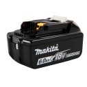 Batterie LXT 18V 6,0 Ah - Makita BL1860B - Lithium-Ion avec indicateur de charge