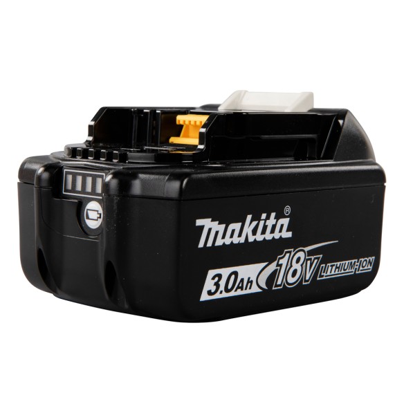 Batterie lithium 18V 3,0 Ah Makita 197599-5 - Indicateur de charge, compatible avec les outils LXT®