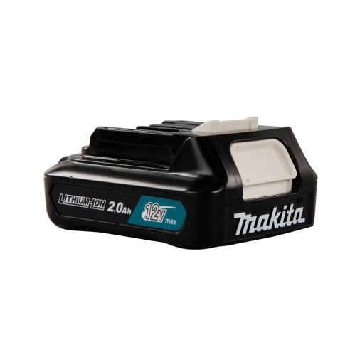 Batterie 12V max Makita 632F59-1 - Li-ion 2.0 Ah, compacte et légère, avec indicateur de charge