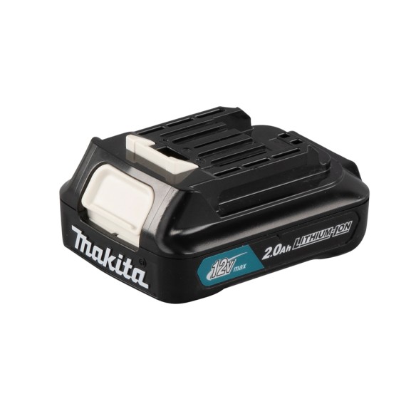Batterie 12V max Makita 632F59-1 - Li-ion 2.0 Ah, compacte et légère, avec indicateur de charge
