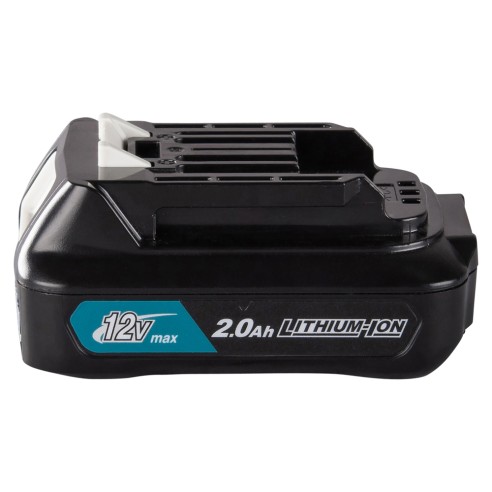 Batterie 12V max Makita 632F59-1 - Li-ion 2.0 Ah, compacte et légère, avec indicateur de charge