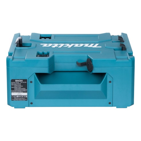 Convertisseur de courant Makita BAC01 - 1400 W, double isolation, 2 prises AC et USB