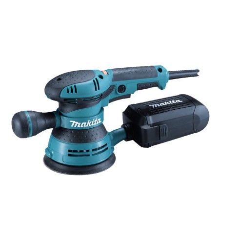 Ponceuse orbitale Makita BO5041 - 300 W, 125 mm - Poignée réglable, Vitesse variable