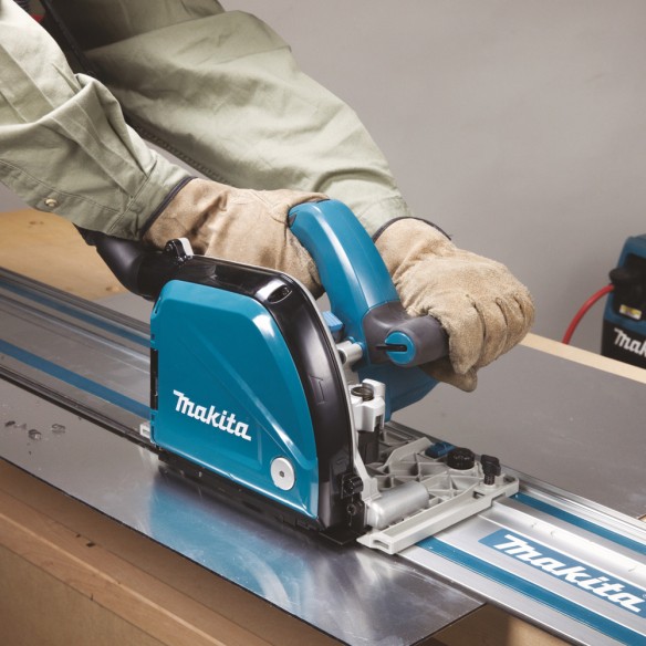 Défonceuse à plaques Makita CA5000XJ - 1.300 W - Vitesse variable 2.200-6.400 tr/min - Coupeur d'aluminium