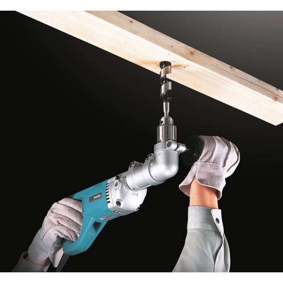 Perceuse angulaire Makita DA4000LR - 710 W - 2 vitesses mécaniques - Perçage max. bois 38 mm