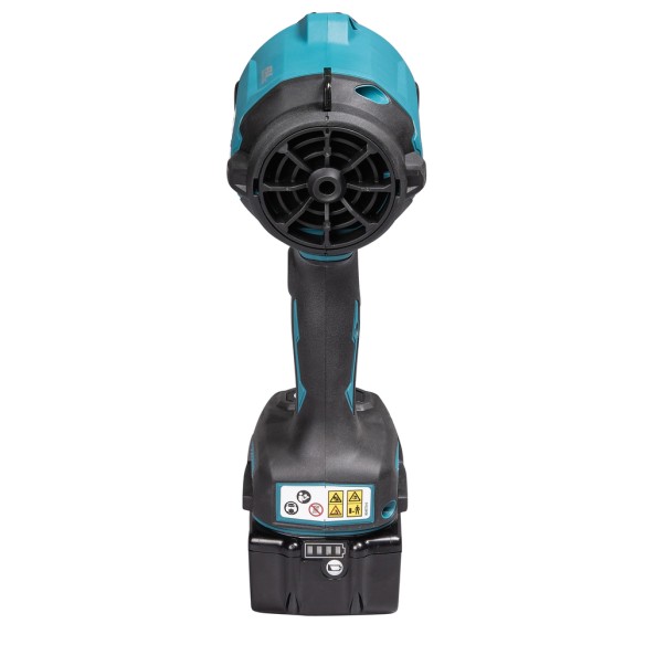 Pistolet souffleur à batterie Makita DAS180RT - 18V 6,0Ah, vitesse variable jusqu'à 200 m/s