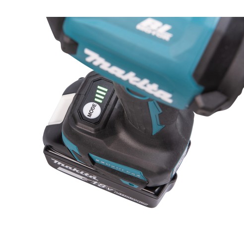 Pistolet souffleur à batterie Makita DAS180RT - 18V 6,0Ah, vitesse variable jusqu'à 200 m/s