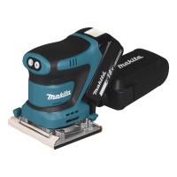 Ponceuse orbitale Makita DBO482RTJ - 18V, frein électrique, collecte de poussière, poignée ergonomique