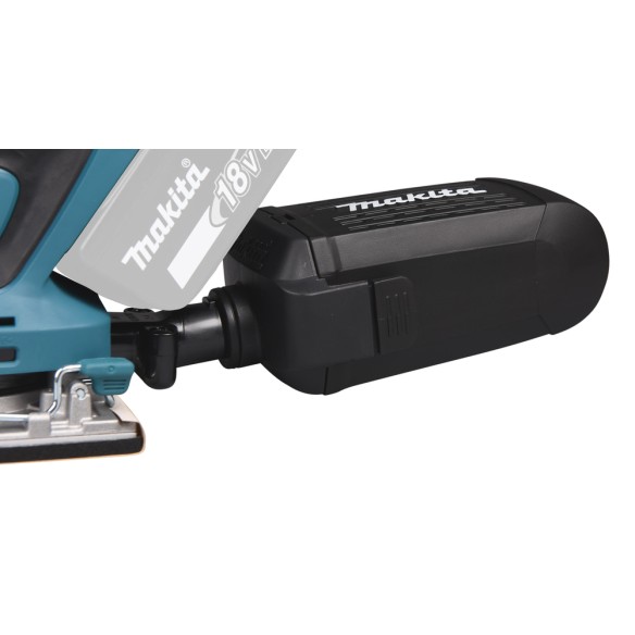 Ponceuse orbitale Makita DBO482RTJ - 18V, frein électrique, collecte de poussière, poignée ergonomique