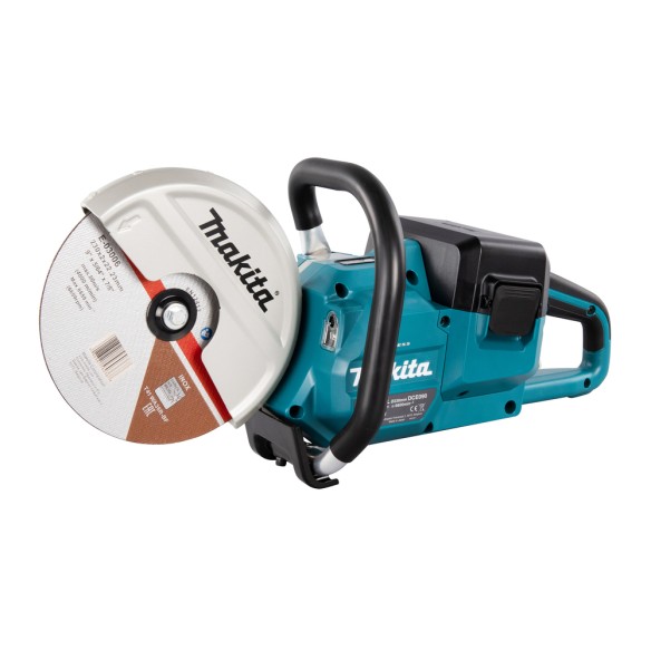 Coupeur Makita DCE090ZX1 - 230 mm - 36V (18V x2) - 6.600 tr/min - Sans batterie ni chargeur ni Coffret