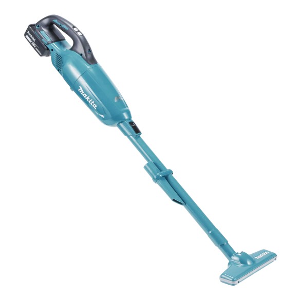 Aspirateur à main Makita DCL281FRF - Avec 1 batterie de 18V et 3Ah - Moteur sans balais, puissance d'aspiration 82 mbar
