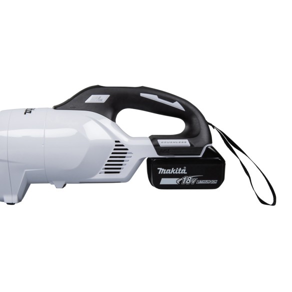 Aspirateur à main Makita DCL286FRF - 18V, moteur sans balais, 4 vitesses, cyclonique