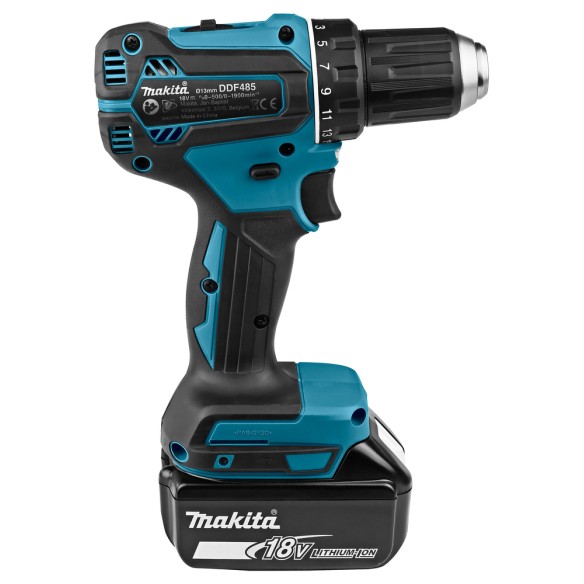 Perceuse Visseuse Makita DDF485RTJ 18V - 50 Nm - 2 vitesses - Lumière LED - 2 batteries 5.0Ah