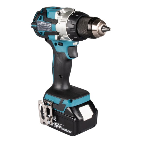 Perceuse visseuse à batterie Makita DDF489RTJ - 18V, 73 Nm, moteur sans balais, XPT