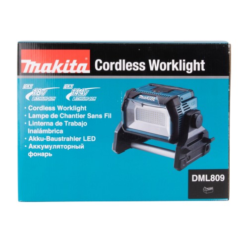 Projecteur de travail Makita DEADML809 - LED 96 unités - 3800 lx - 14,4V/18V batterie LXT®