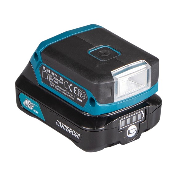 Lampe LED portable Makita DEBML103 - 12Vmax - 240 lx, design compact et léger
