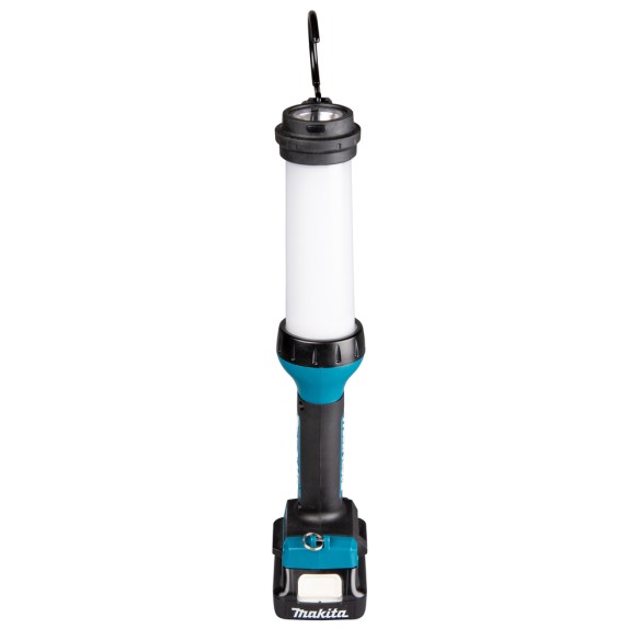 Lampe LED tubulaire Makita DEBML104 - 12Vmax, 340 lx, 3 modes d'éclairage, connexion USB