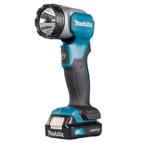 Lampe LED portable Makita DEBML105 - 12Vmax, 5500 lx, 14 h d'autonomie, légère et pratique