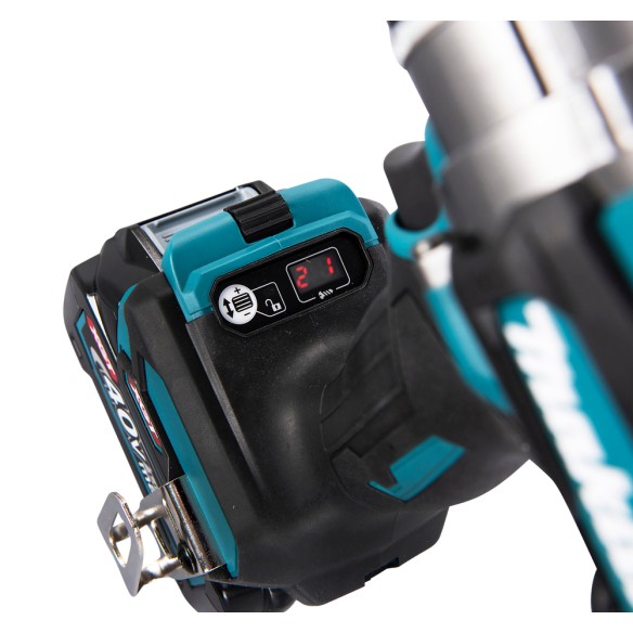 Perceuse Visseuse Makita DF001GM201 - 40Vmax, 140 Nm, moteur sans balais, 2 batteries 4,0Ah