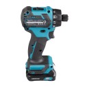Perceuse Visseuse 12V Makita DF032DSAE - Moteur sans balais, 35 Nm, lumière LED, 2 batteries 2,0Ah