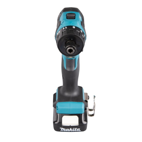 Perceuse Visseuse 12V Makita DF032DSAE - Moteur sans balais, 35 Nm, lumière LED, 2 batteries 2,0Ah
