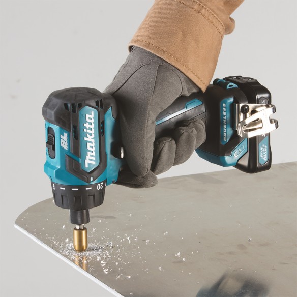 Perceuse Visseuse 12V Makita DF032DSAE - Moteur sans balais, 35 Nm, lumière LED, 2 batteries 2,0Ah