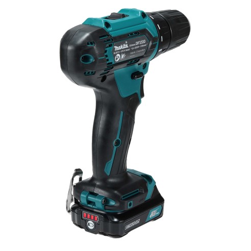 Perceuse visseuse Makita DF333DSAE - 12V, 30 Nm, 2 vitesses, 2 batteries 2,0Ah