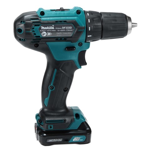 Perceuse visseuse Makita DF333DSAE - 12V, 30 Nm, 2 vitesses, 2 batteries 2,0Ah