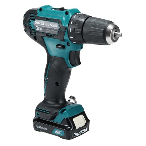 Perceuse visseuse Makita DF333DSAE - 12V, 30 Nm, 2 vitesses, 2 batteries 2,0Ah
