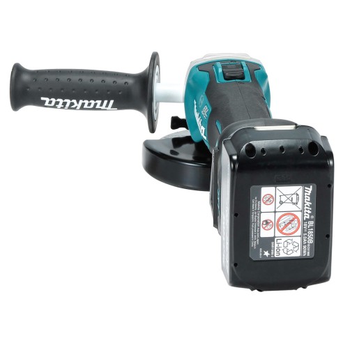 Mini meuleuse Makita DGA513RTJ - 125 mm - 18V - Moteur sans balais, vitesse réglable