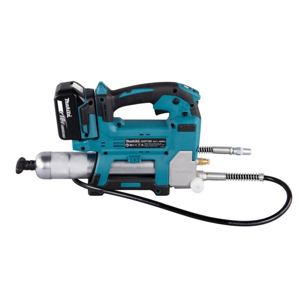 Graisseuse Makita DGP180RT - 18V, 690 bar, vitesse variable et tuyau de 1,2 m