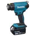 Décapeur électrique Makita DHG180RT1J - 18V, 550 °C, 200 L/min, avec lumière LED et Coffret Makpac