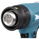 Décapeur électrique Makita DHG180RT1J - 18V, 550 °C, 200 L/min, avec lumière LED et Coffret Makpac