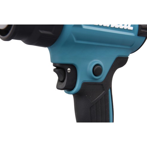 Décapeur électrique Makita DHG180RT1J - 18V, 550 °C, 200 L/min, avec lumière LED et Coffret Makpac