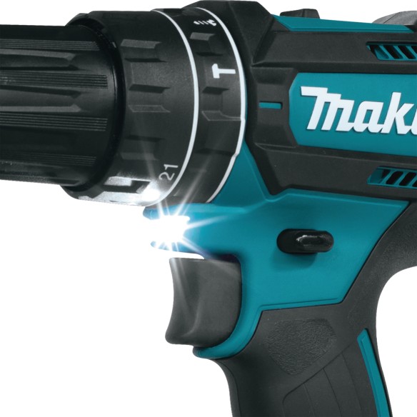 Perceuse combinée 18V Makita DHP482RME - 62 Nm - lumière LED - 21 réglages de couple