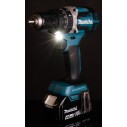 Perceuse combinée Makita DHP484RTJ - 18V, 54 Nm, moteur sans balais, 2 vitesses, lumière LED